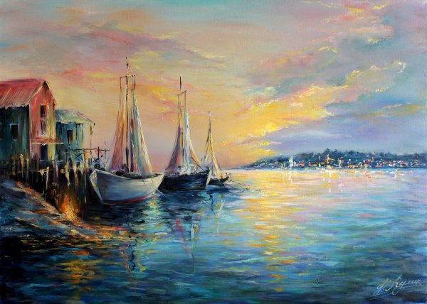 Марина Жанр в изобразительном искусстве