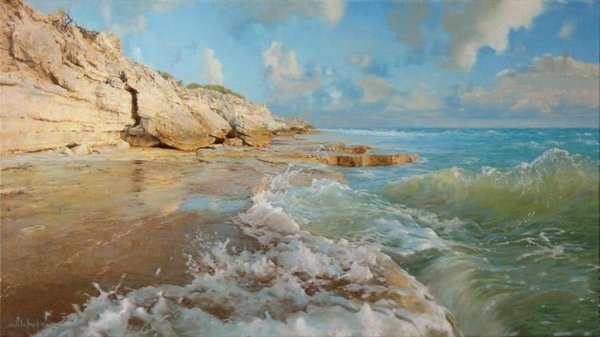 Адамов Алексей художник-маринист