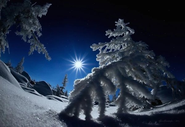 Снегопад анимация