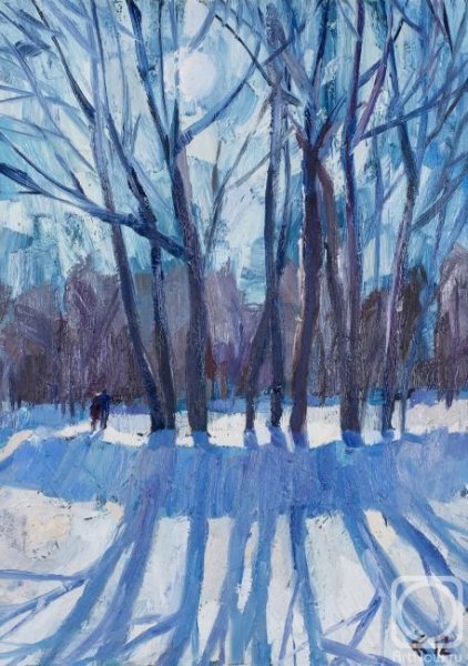 Колорит зимнего пейзажа