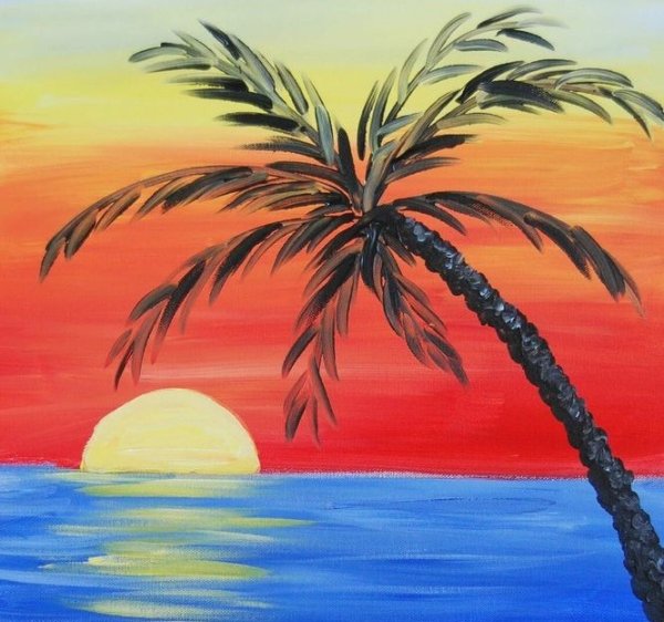 Нарисовать море