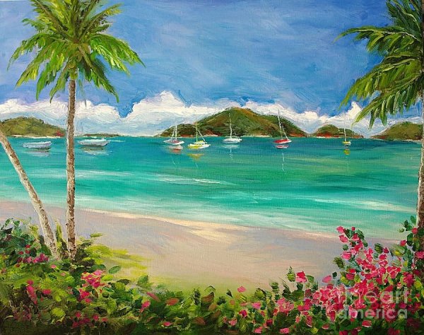 Тропический пейзаж в живописи