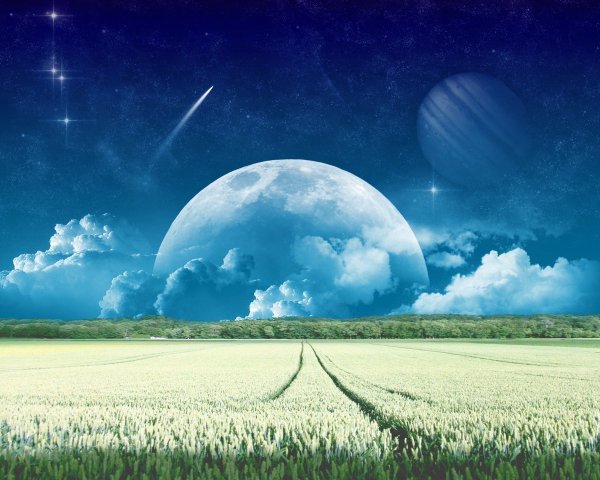 Поверхность планеты