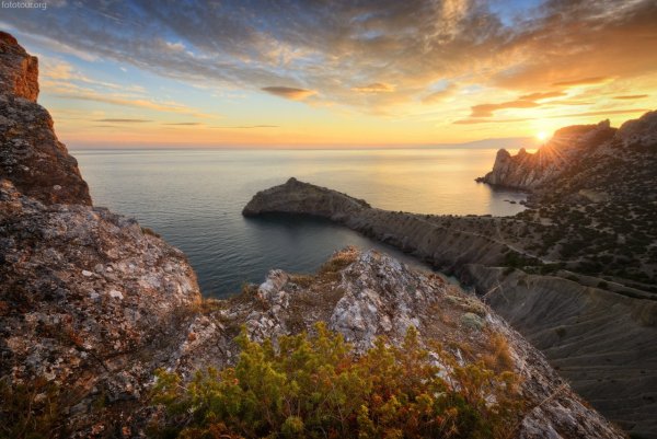 Тропа Голицына Судак рассвет