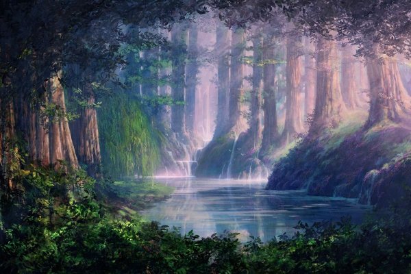 Пейзажи в стиле фэнтези