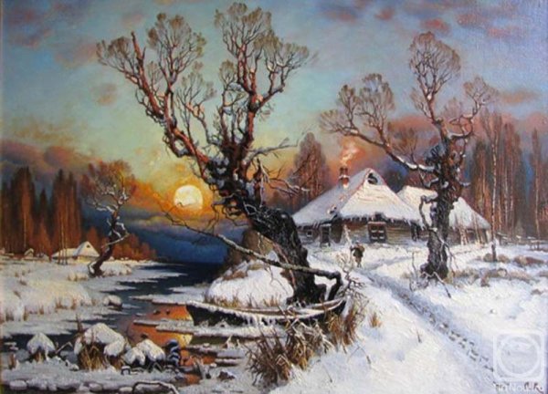 Саврасов избушка в лесу