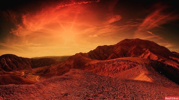 Марсианский пейзаж