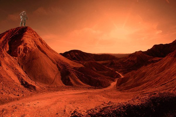 Марс пейзаж планеты