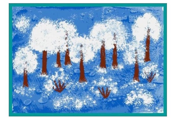 Рисование «зимний пейзаж» (Комарова т.с.)