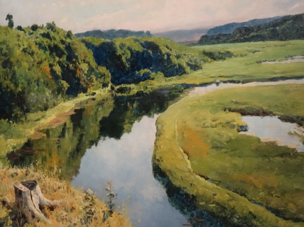 Василий Поленов река Клязьма