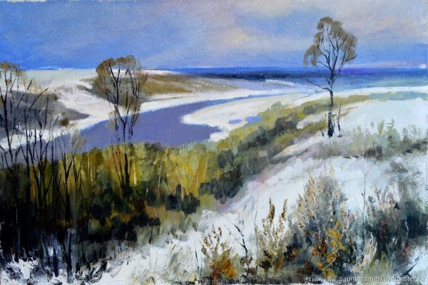 Василий Дмитриевич Поленов зимние пейзажи