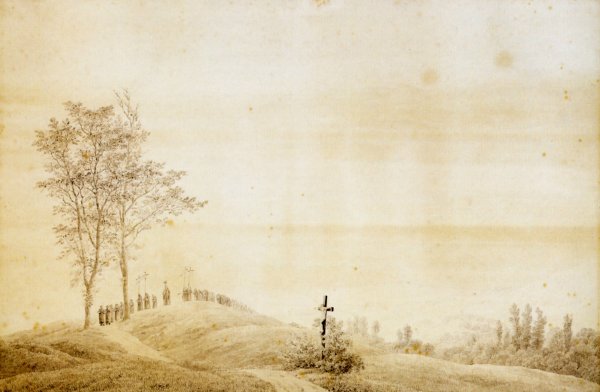 Каспар Давид Фридрих аббатство в Дубовом лесу