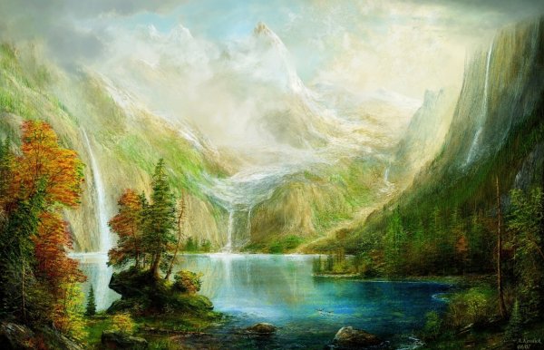 Немецкий художник Андре Косслик (Andre Kosslick), о художнике