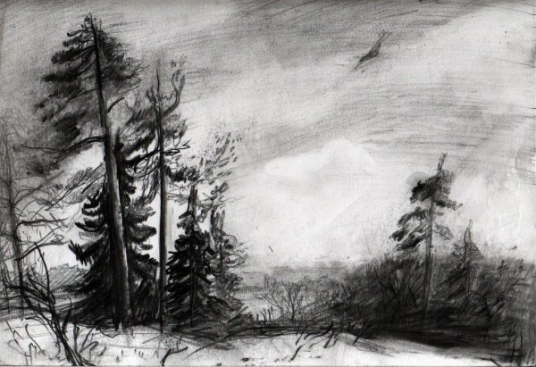 Шишкин гризайль