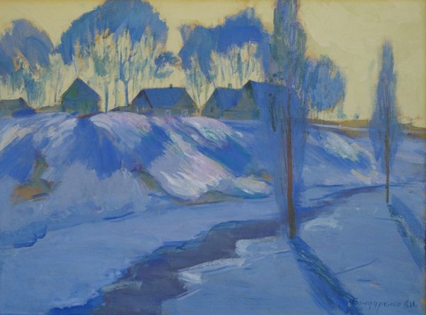 Архипов зимние пейзажисты