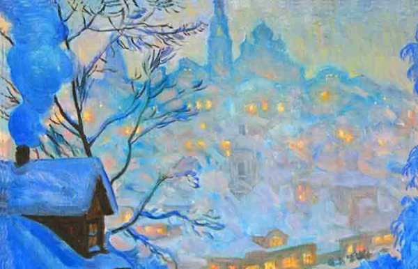 Борис Михайлович Кустодиев зима