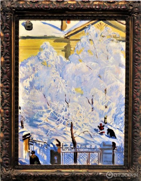 Художник Борис Кустодиев Масленица