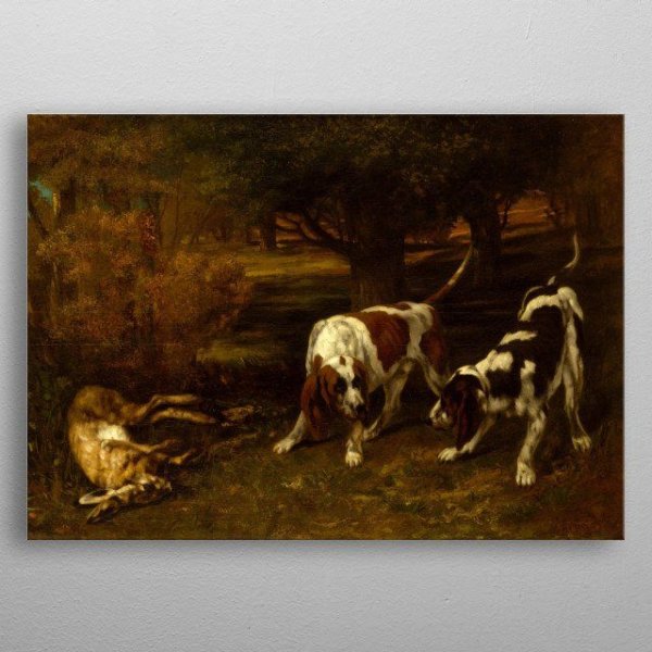 Гюстав Курбе охотничий пикник