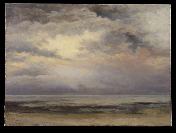 Гюстав Курбе («влюбленные в деревне».1845