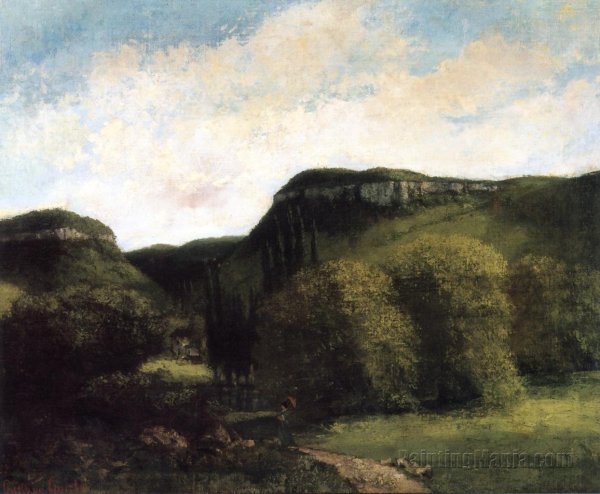 Мертвая лошадь Гюстав Курбе