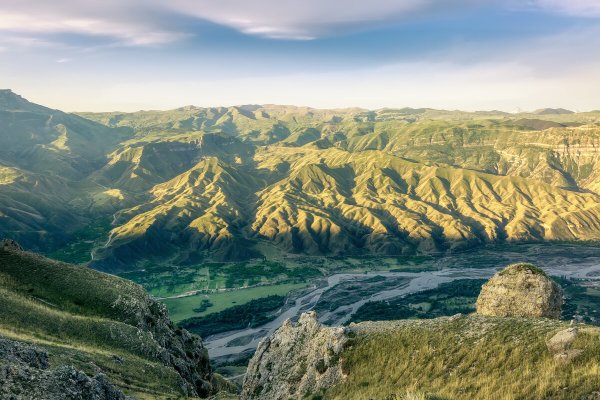 Утро в горах Дагестан