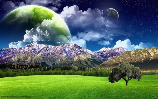 Красивые пейзажи земли