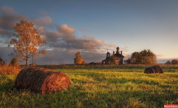 Деревенская Церковь Есенинская Русь