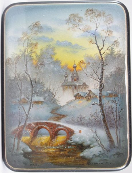 Федоскинская лаковая живопись