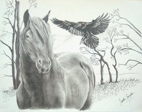 Рисунки гуашью