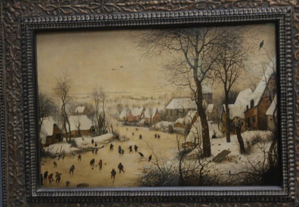 Питер брейгель, "перепись в Вифлееме" 1566.