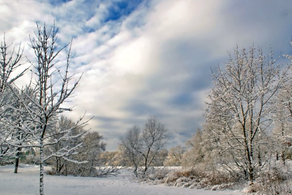 Зимняя река