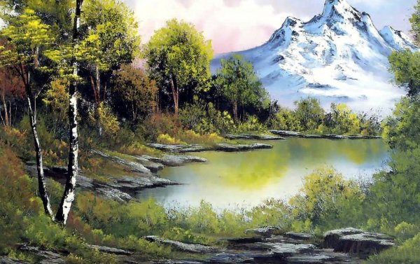 Пейзажи для рисования