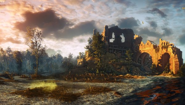 Ведьмак пейзажи арт