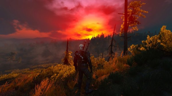 Ведьмак 3 закат