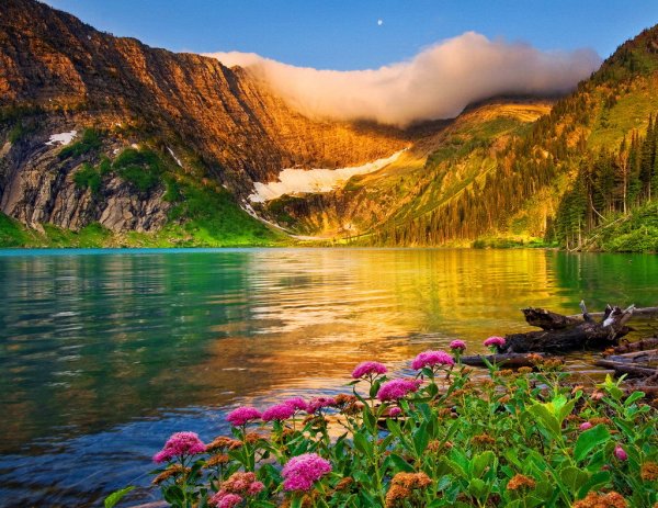 Горное озеро