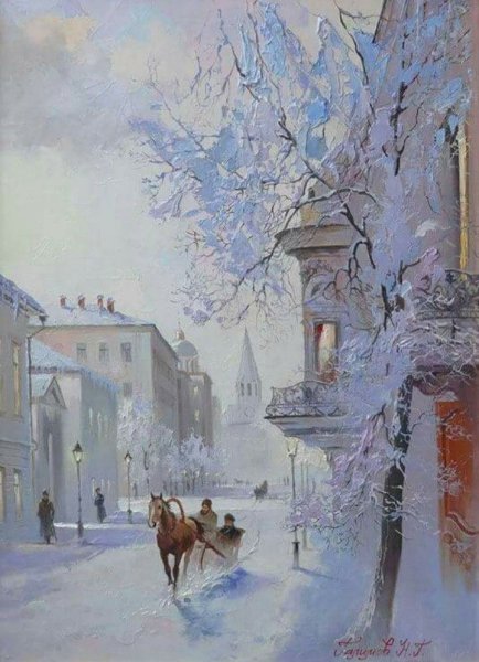 Сергей Демиденко городские пейзажи