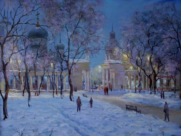 Разживин Игорь Москва картины