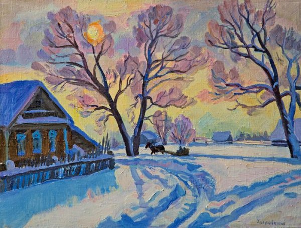 Эльза Хохловкина "утро"