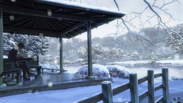 Аниме Макото Синкай сад изящных слов