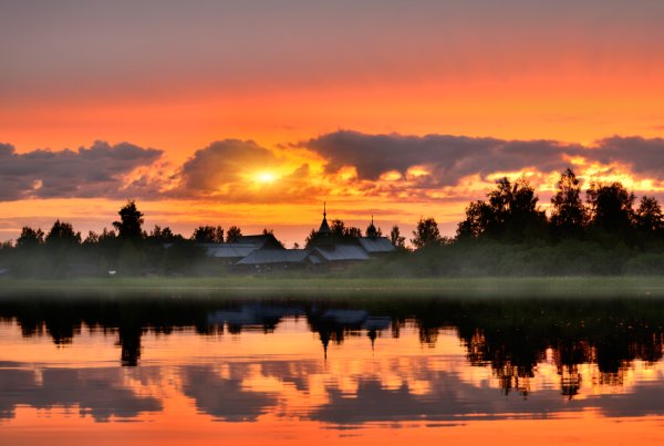 Рассвет Церковь Карелия