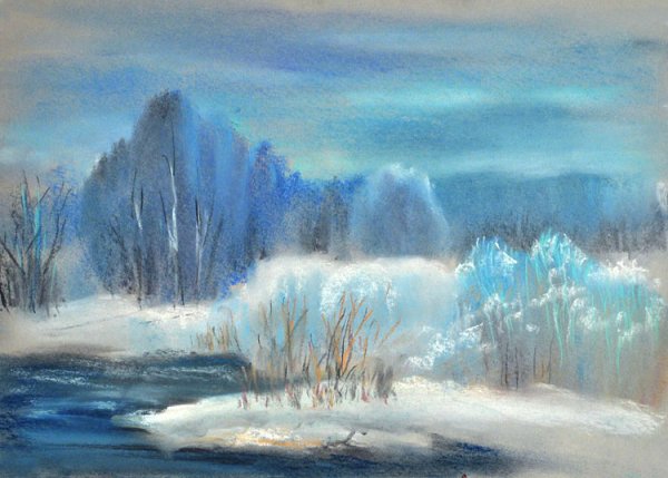 Аронов Александр картины пастель