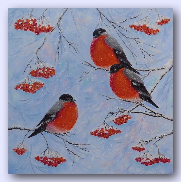 «Снегири на ветке» Комарова, 41