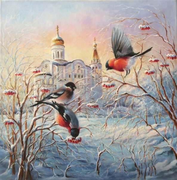 Степан Нестерчук Снегири