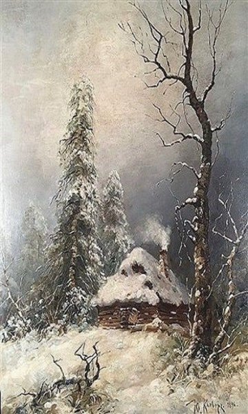 Юлий Юльевич ю.Клевер картины художника