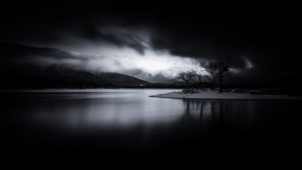 Пейзаж ночь