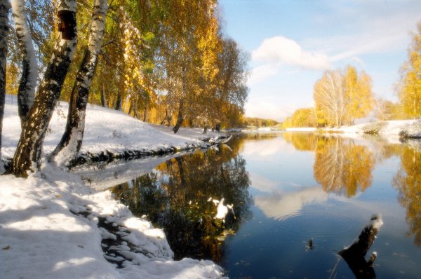 Природа России времена года