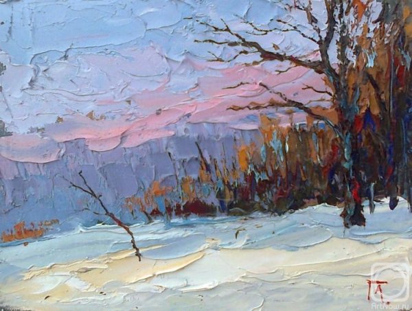 Этюды мастихином