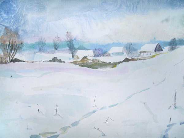 Туписов Владимир зимние этюды