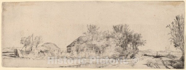 Рембрандт Харменс Ван Рейн пейзажи