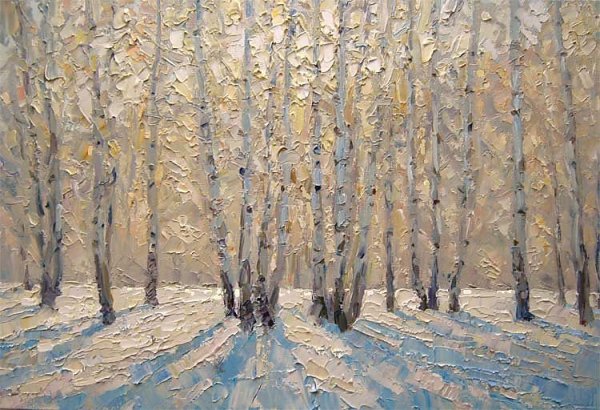 Игорь Грабарь живопись лес